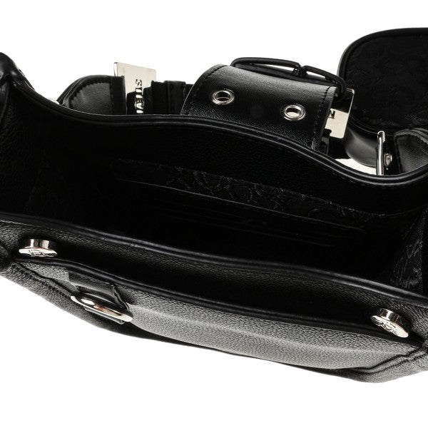 BROLLING Black Handbags by Steve Madden - interior view