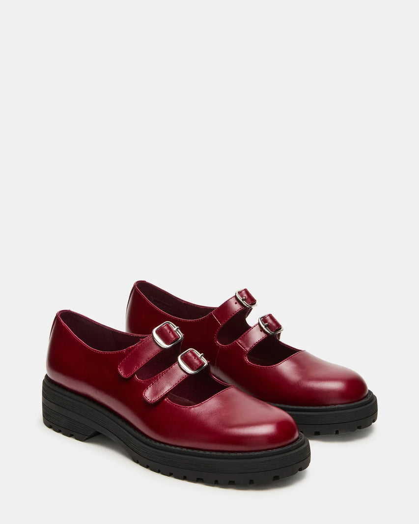 ALBA BURGUNDY LEATHER - view 2