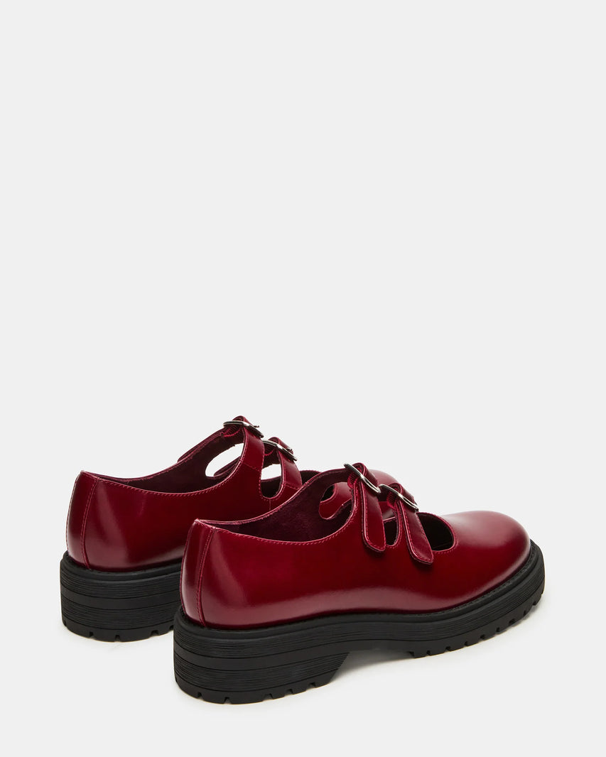 ALBA BURGUNDY LEATHER - view 5