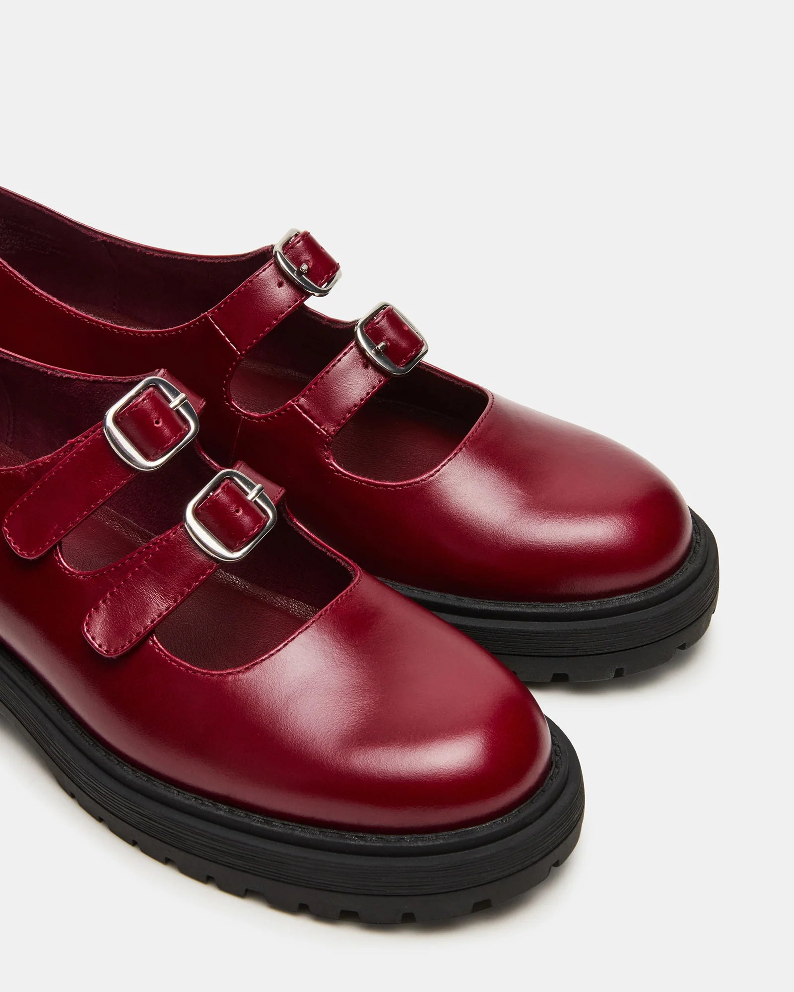 ALBA BURGUNDY LEATHER - view 4