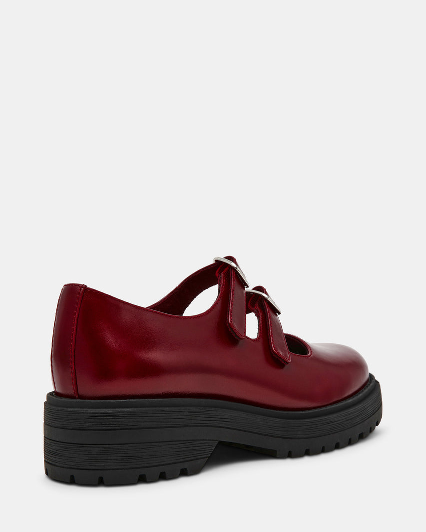 ALBA BURGUNDY LEATHER