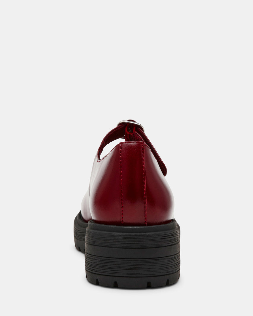 ALBA BURGUNDY LEATHER