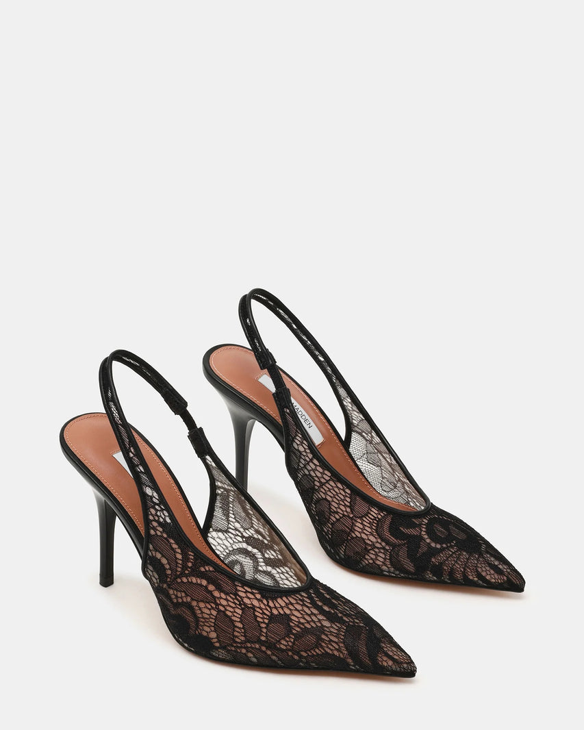 Steve Madden Australia ANDROMEDA BLACK LACE - position 3 - view 2
