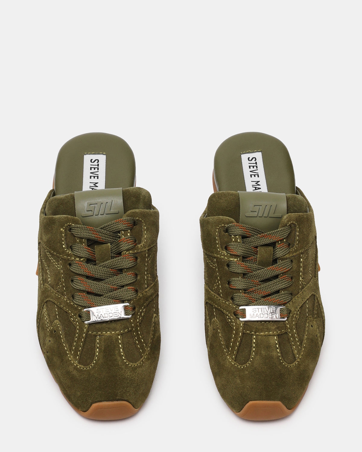 ASIEL-MULE OLIVE SUEDE - view 3