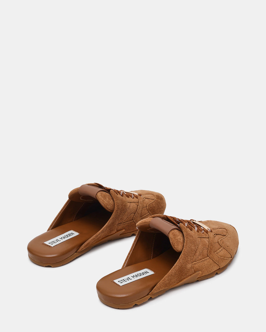 ASIEL-MULE CHESTNUT SUEDE - view 4
