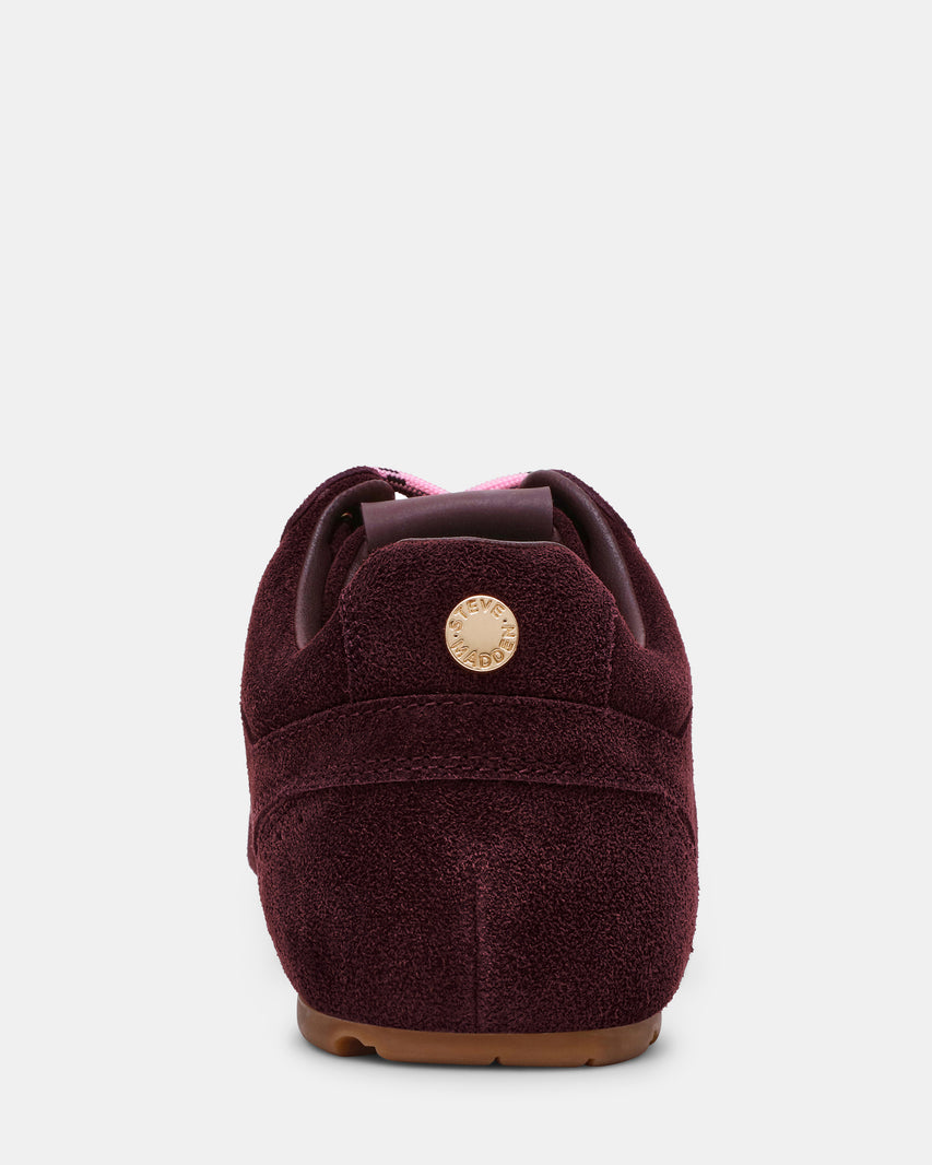 ASIEL DARK PURPLE SUEDE