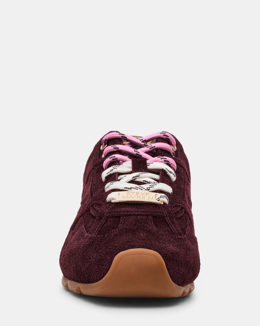 ASIEL DARK PURPLE SUEDE