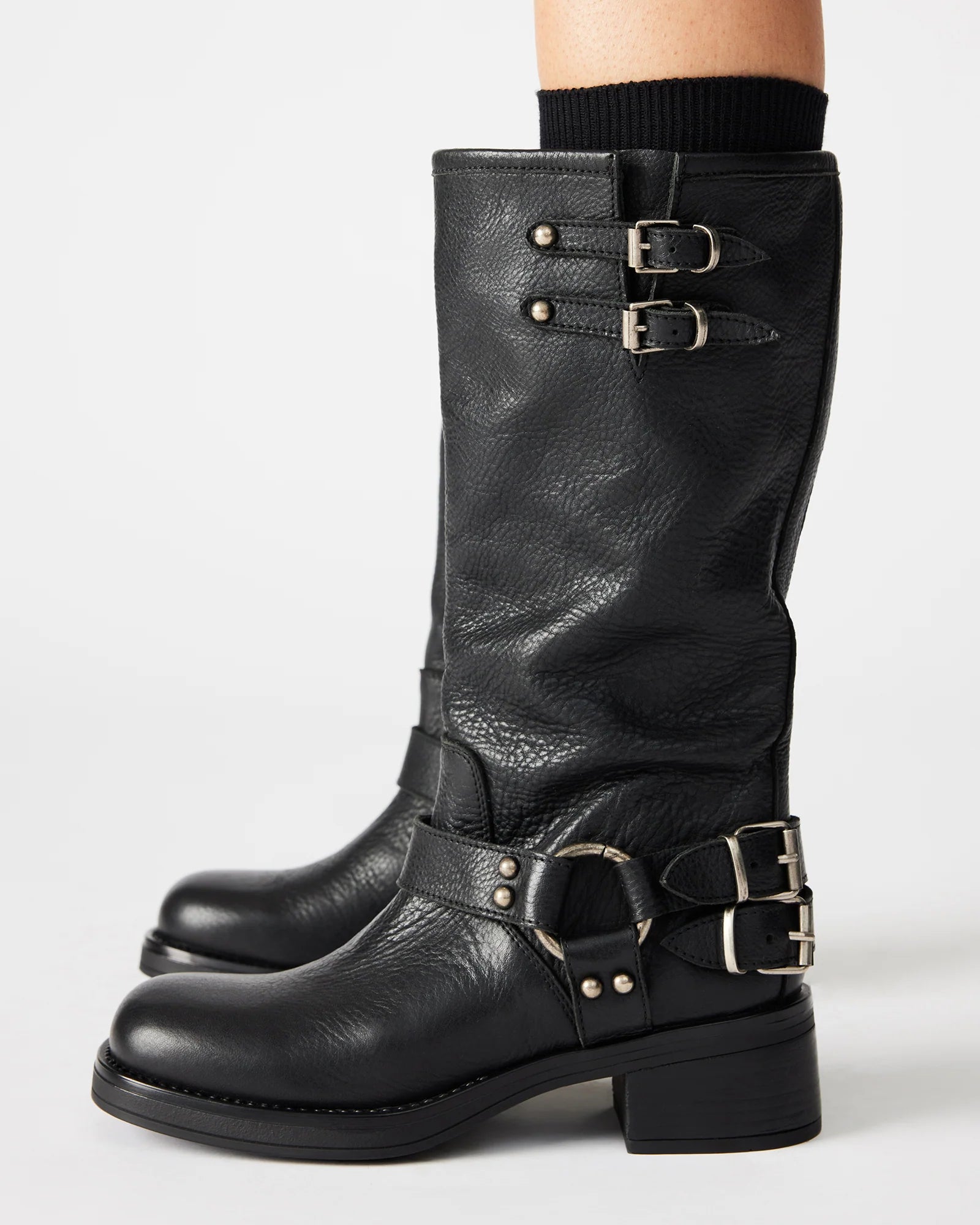 ASTOR BLACK LEATHER - view 2