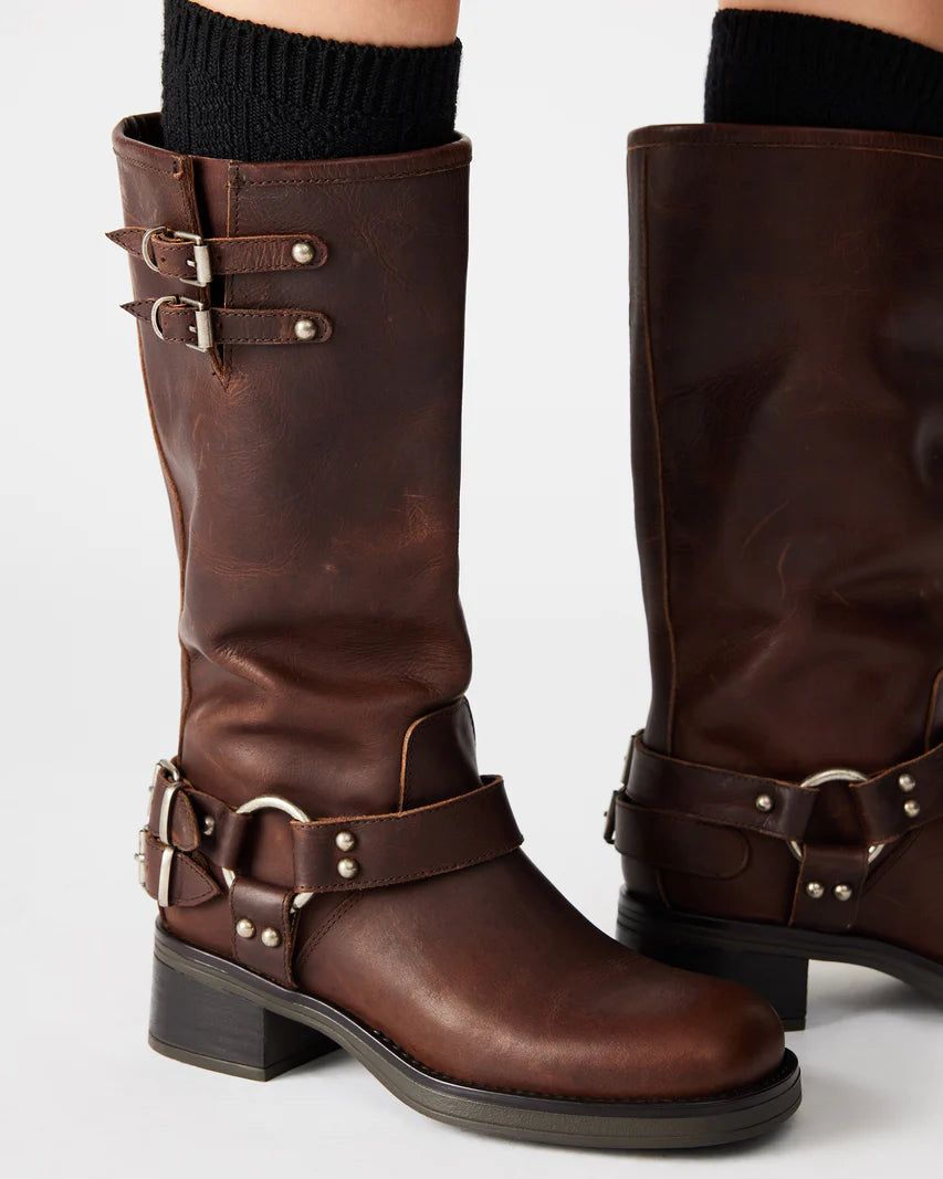 ASTOR BROWN LEATHER - view 2