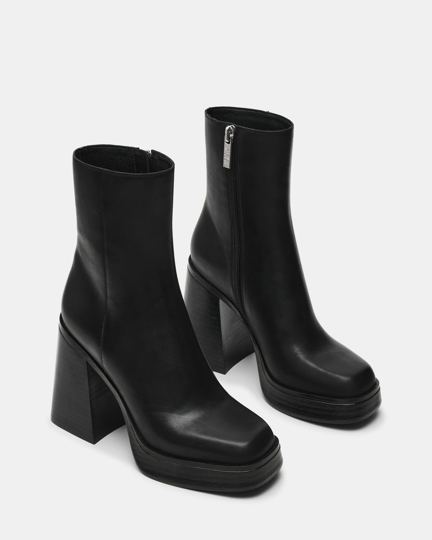 ATTUNED BLACK LEATHER