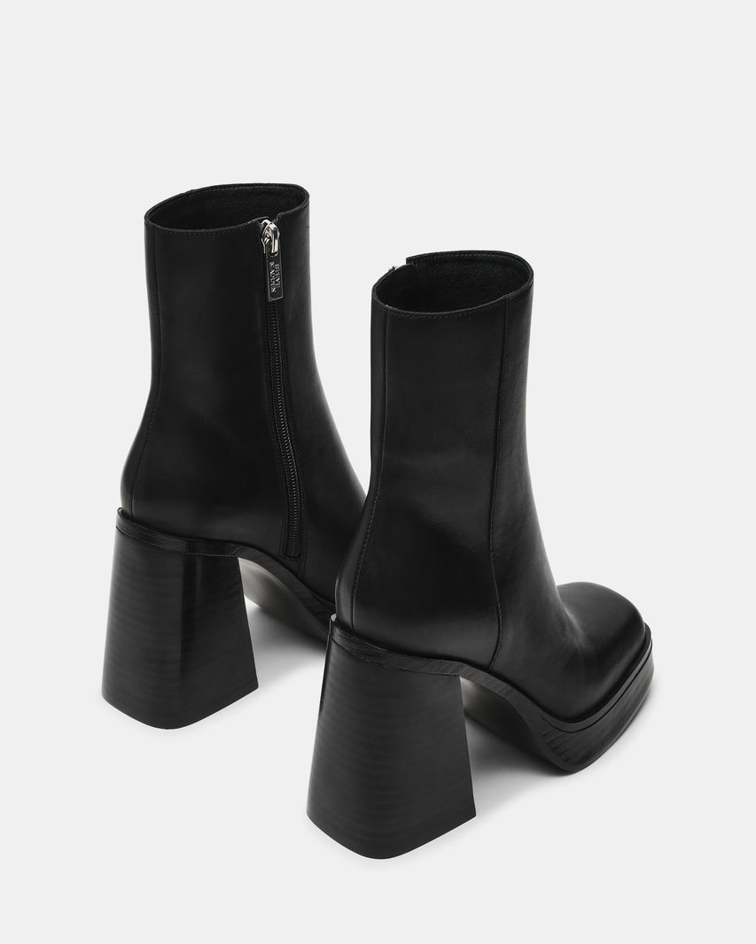ATTUNED BLACK LEATHER