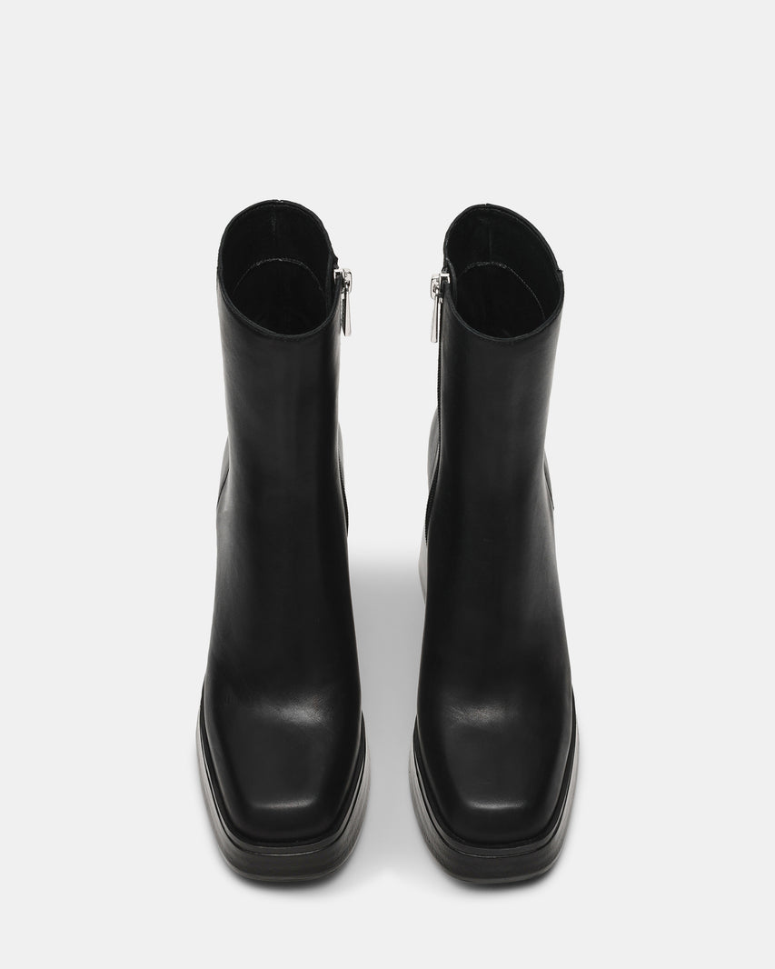 ATTUNED BLACK LEATHER