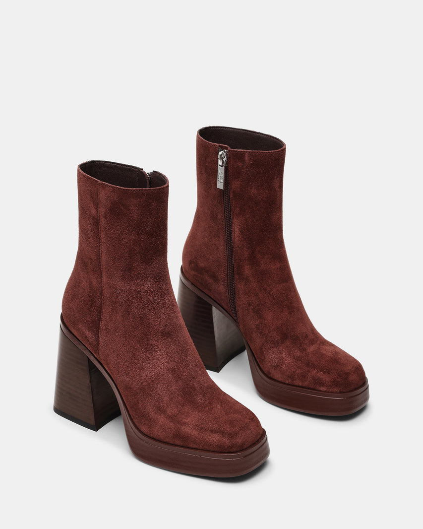 ATTUNED BROWN SUEDE