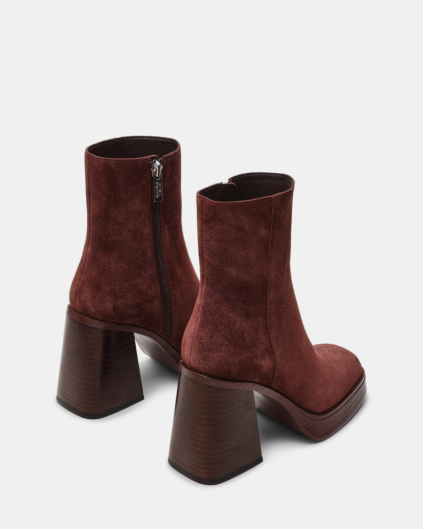 ATTUNED BROWN SUEDE