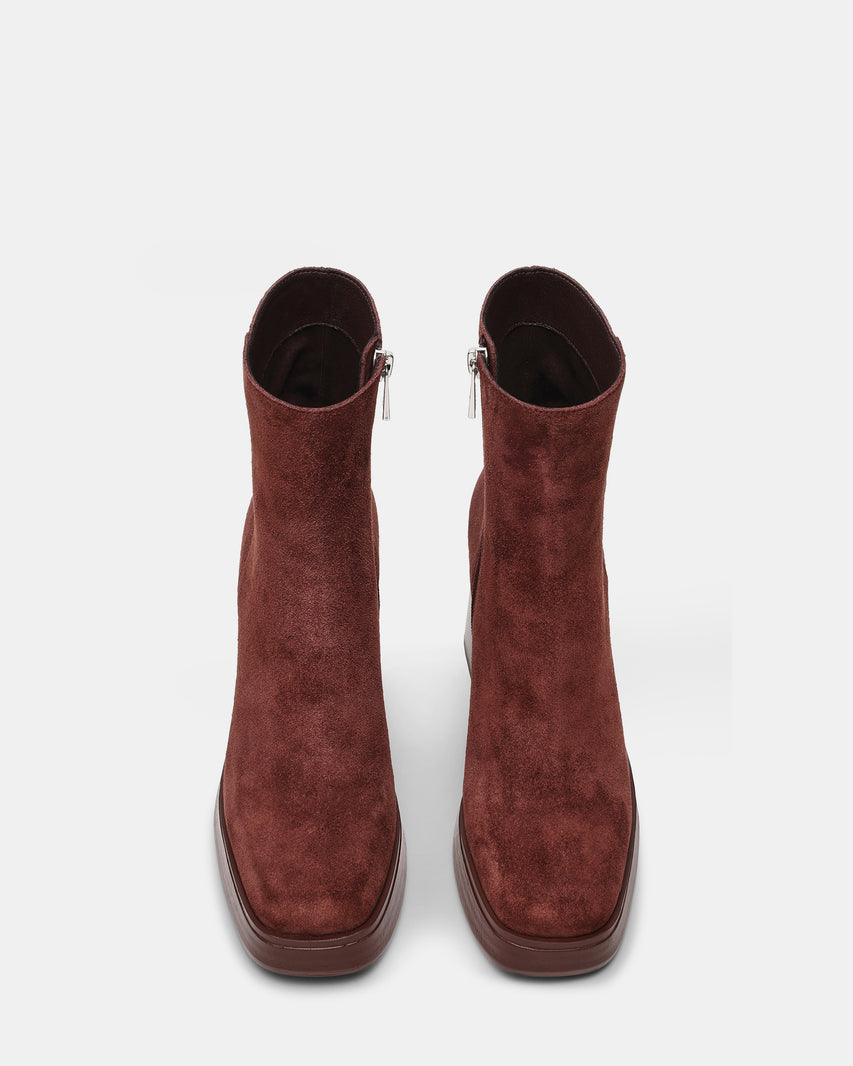 ATTUNED BROWN SUEDE