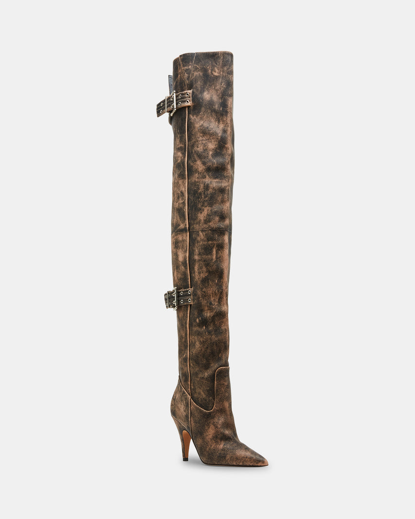 BADDIE BROWN DISTRESSED