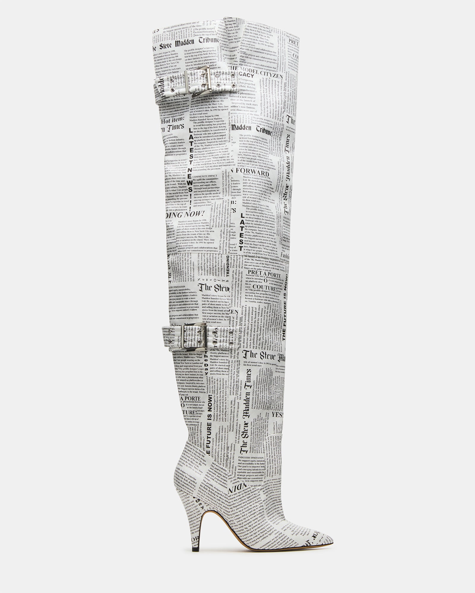 BADDIE WHITE/BLACK