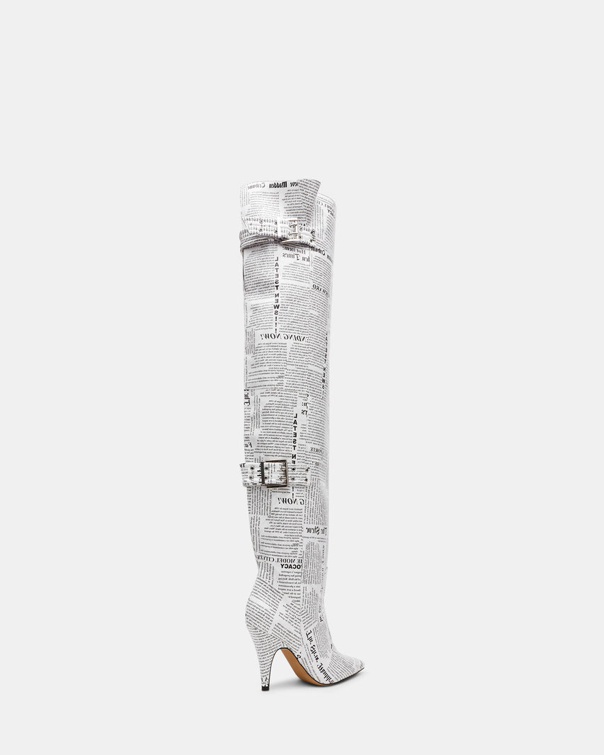 BADDIE WHITE/BLACK