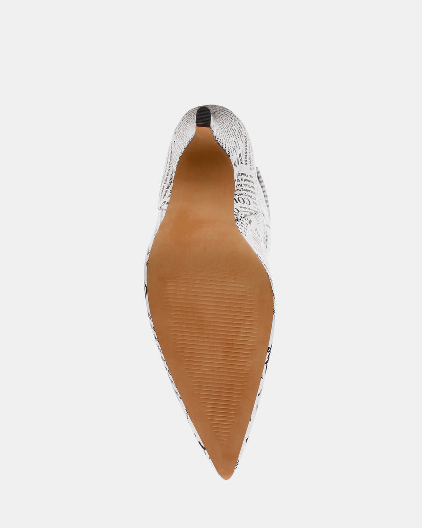 BADDIE WHITE/BLACK