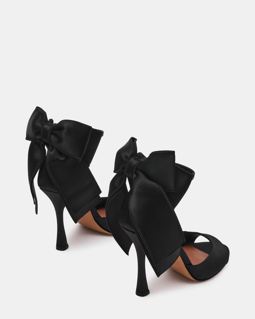 Steve Madden Australia BOUGIE BLACK SATIN - position 10 - view 8