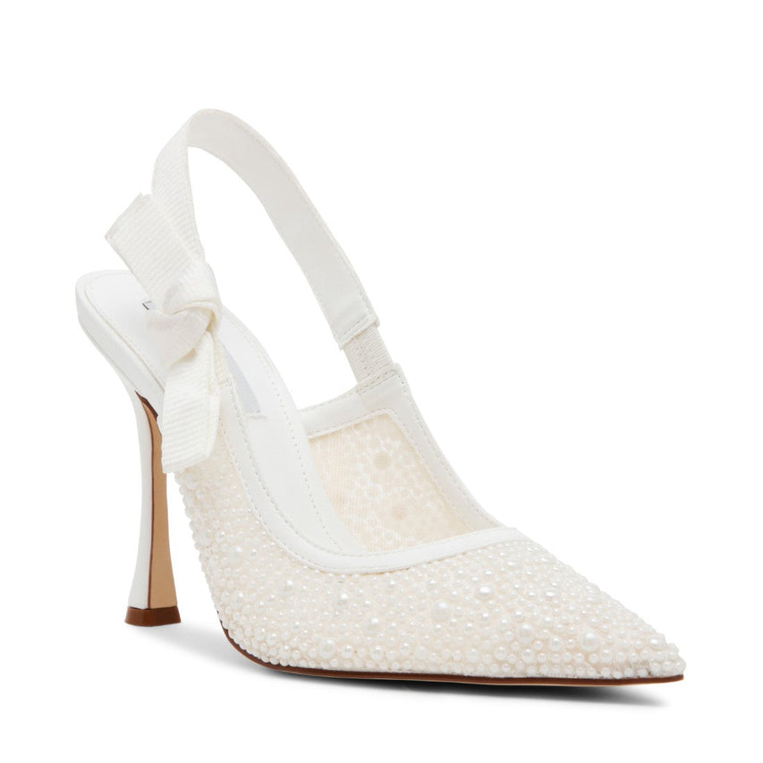 BRI WHITE LACE PEARL & BAMOUR-P WHITE - view 8