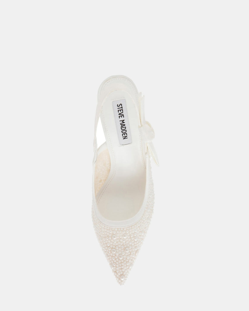 BRI WHITE LACE PEARL