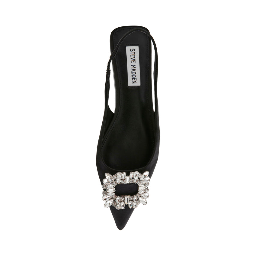 CALISTA BLACK SATIN