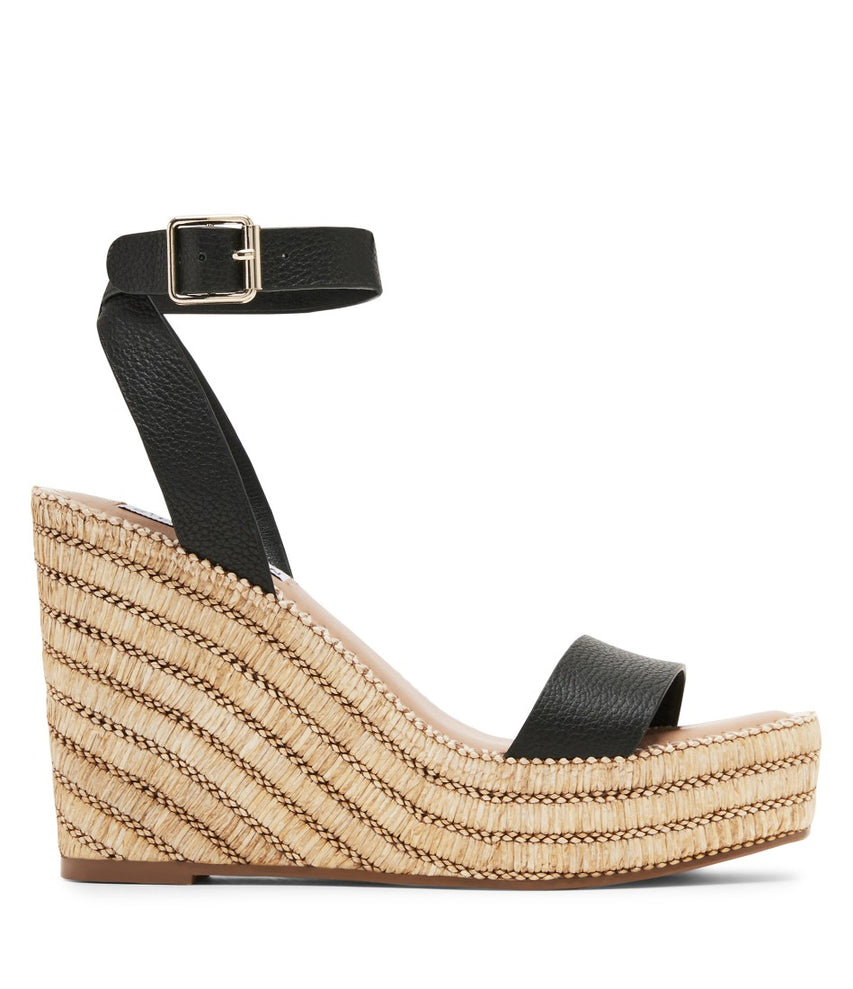 CASSIE BLACK LEATHER