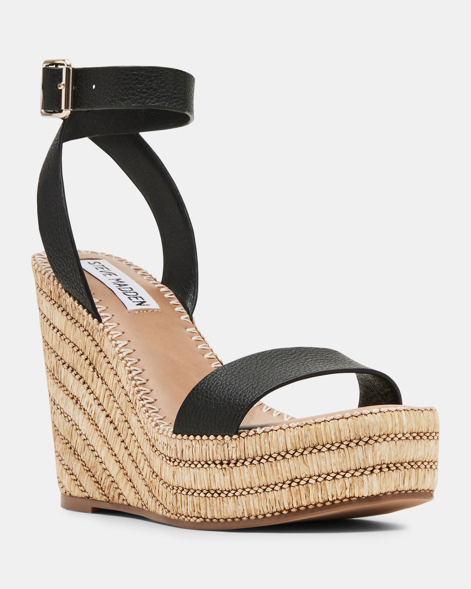 CASSIE BLACK LEATHER