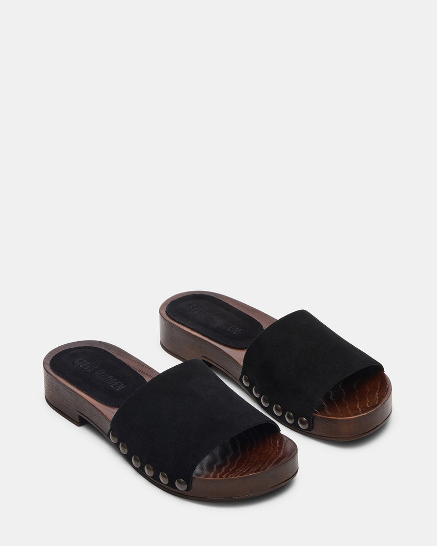 CENTO BLACK SUEDE