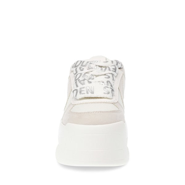 CHARGE UP White Grey Sneakers - Steve Madden Australia