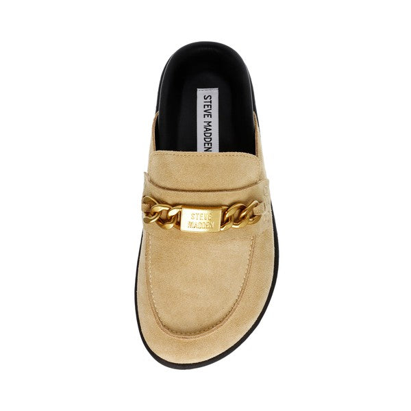 CHROMATIC Saddle Suede Loafers by Steve Madden - top view