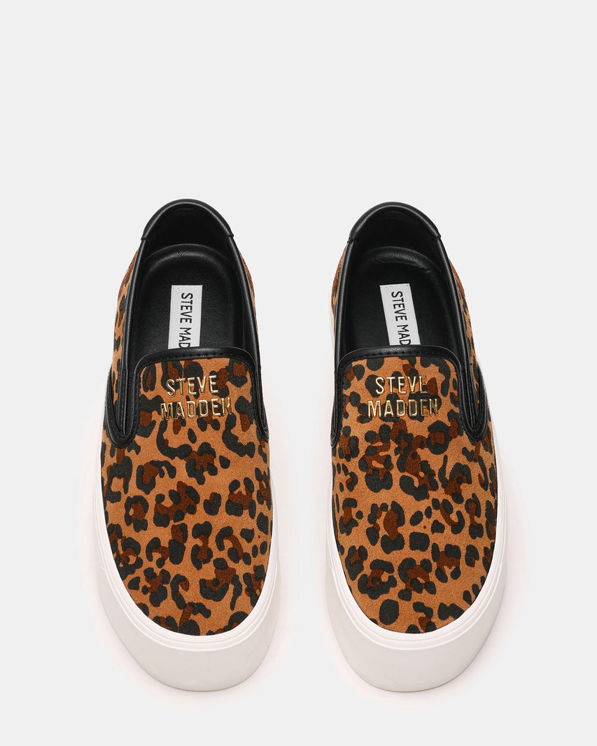 CLIFFTOP-L LEOPARD SUEDE