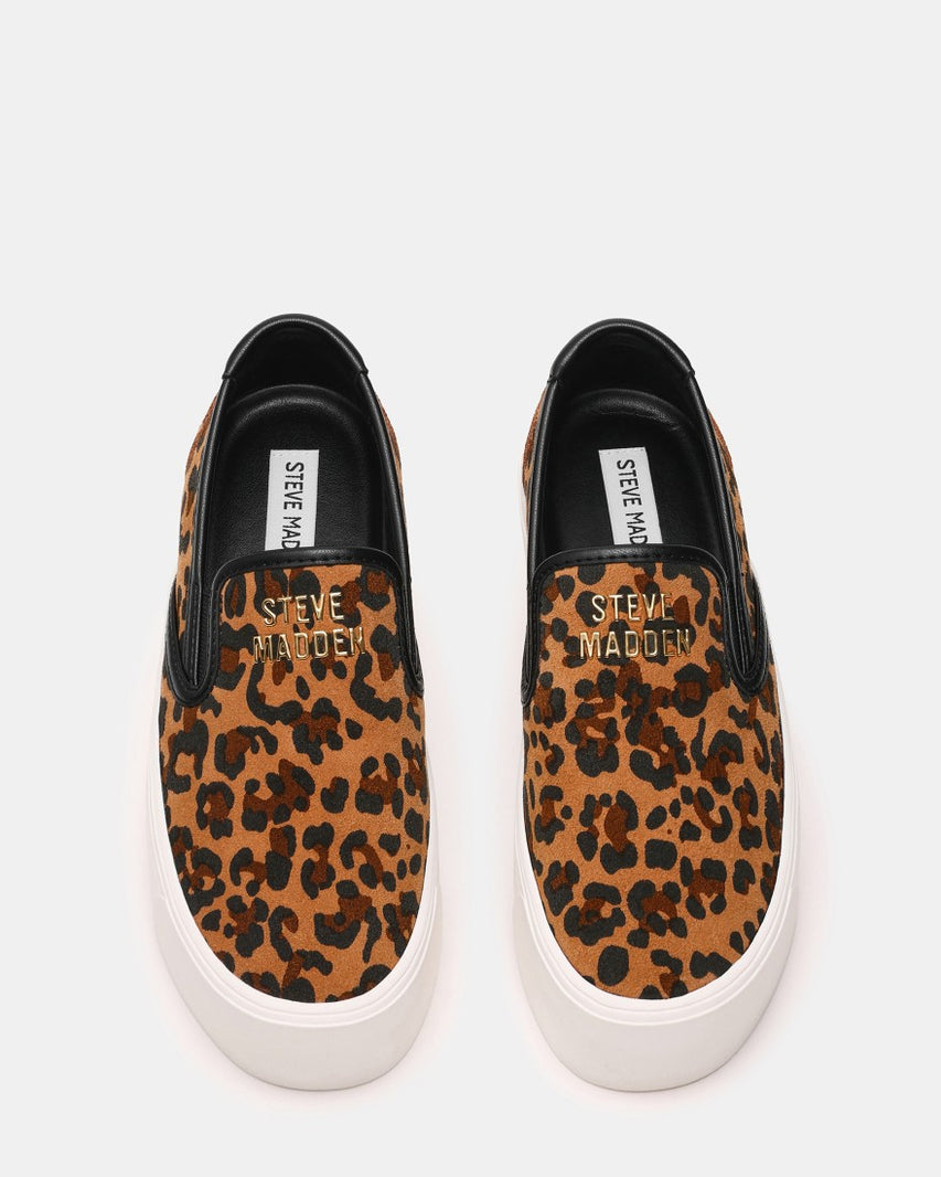 CLIFFTOP-L LEOPARD SUEDE