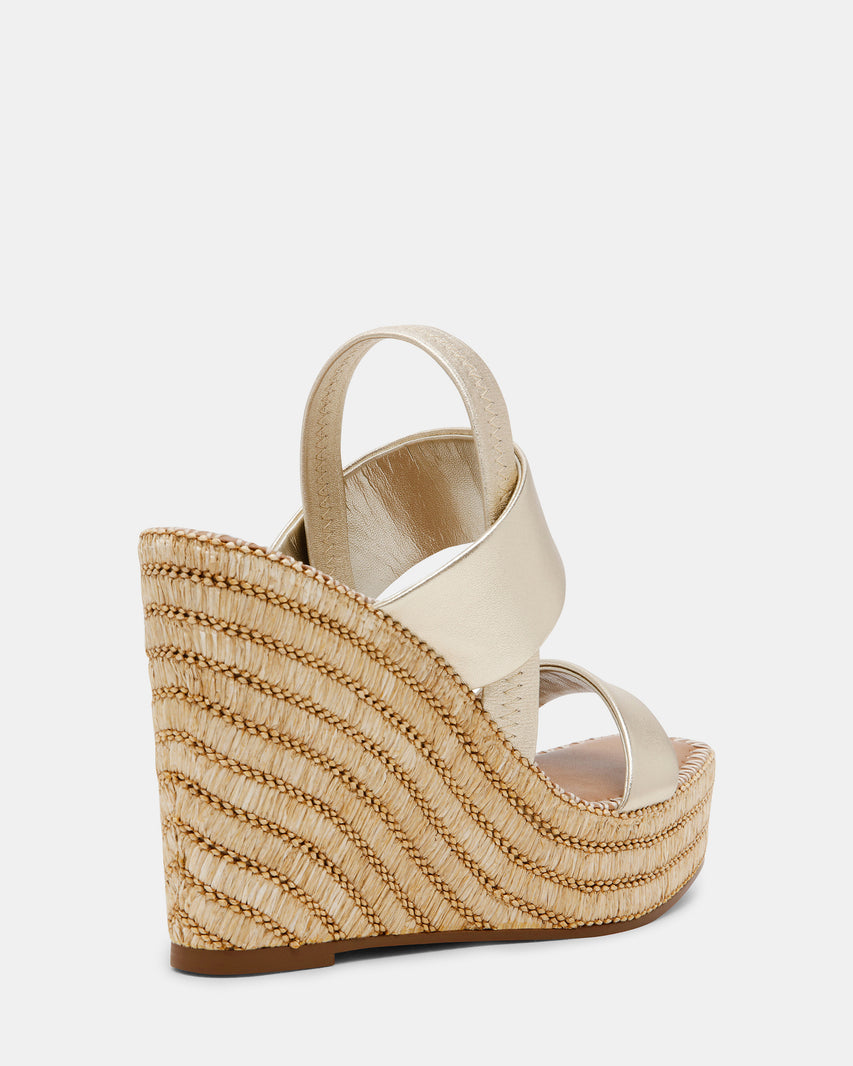 CONTESSA GOLD LEATHER