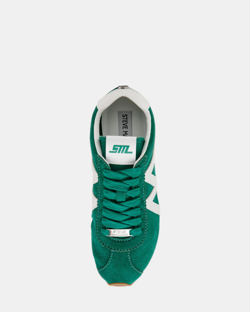 COUNTDOWN GREEN SUEDE