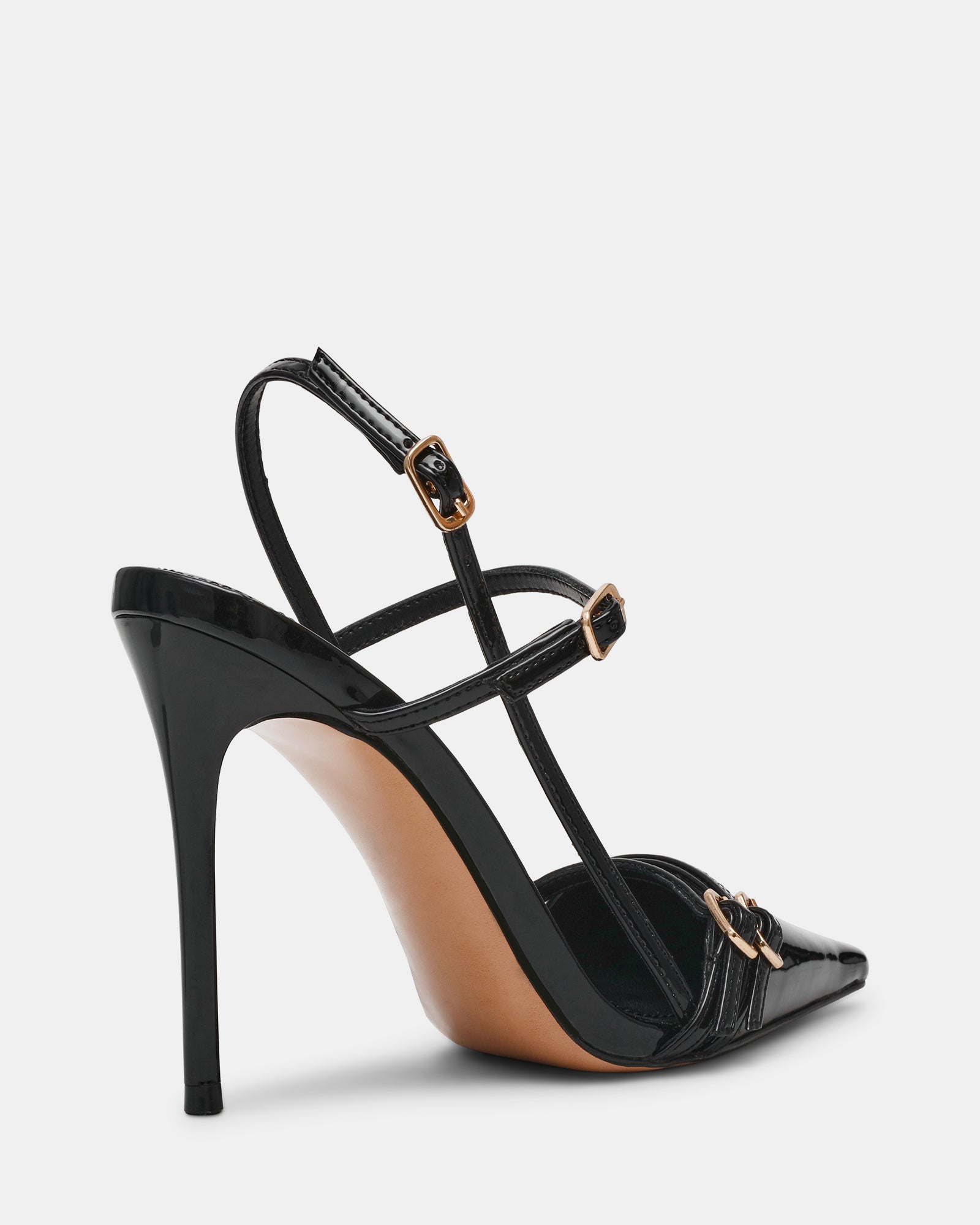 DEAGAN BLACK PATENT | Steve Madden Australia