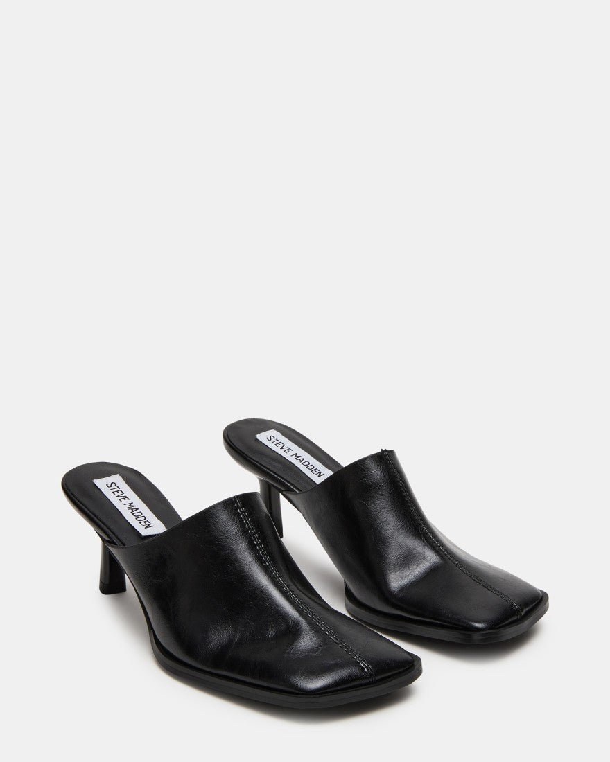 DEMPSEY BLACK LEATHER