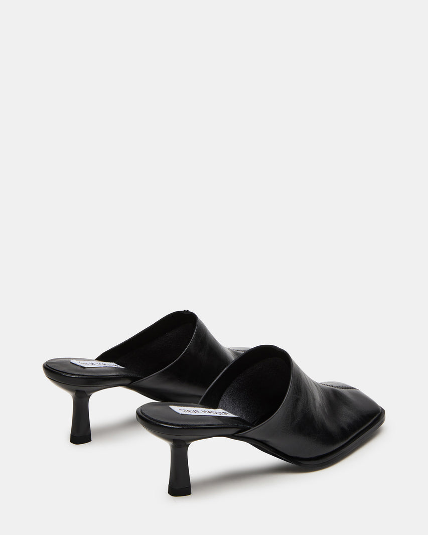 DEMPSEY BLACK LEATHER
