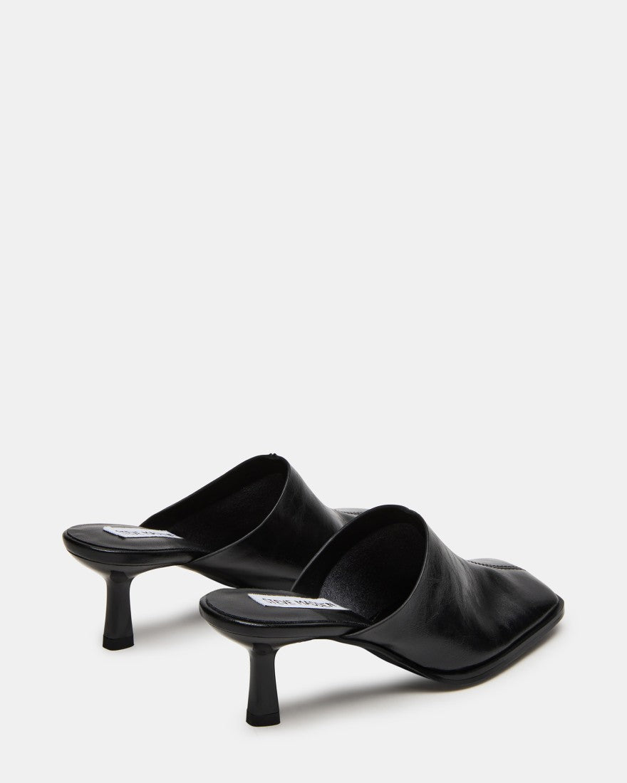DEMPSEY BLACK LEATHER