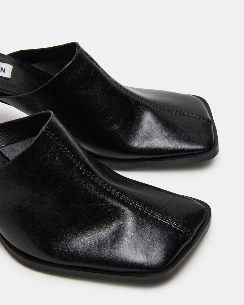 DEMPSEY BLACK LEATHER