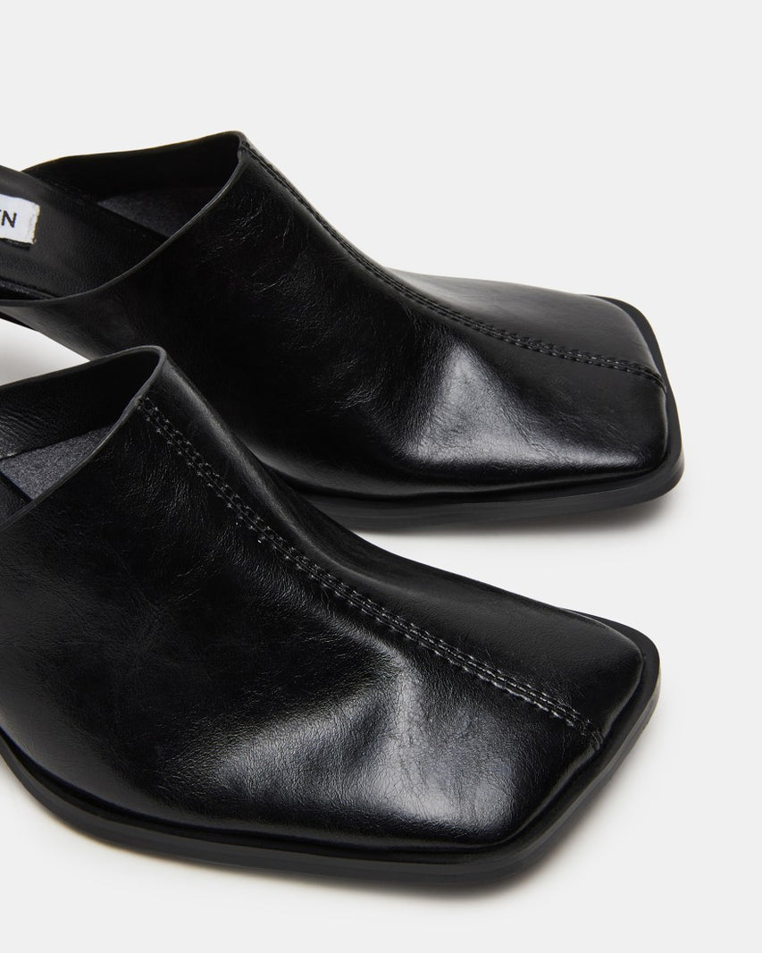 DEMPSEY BLACK LEATHER