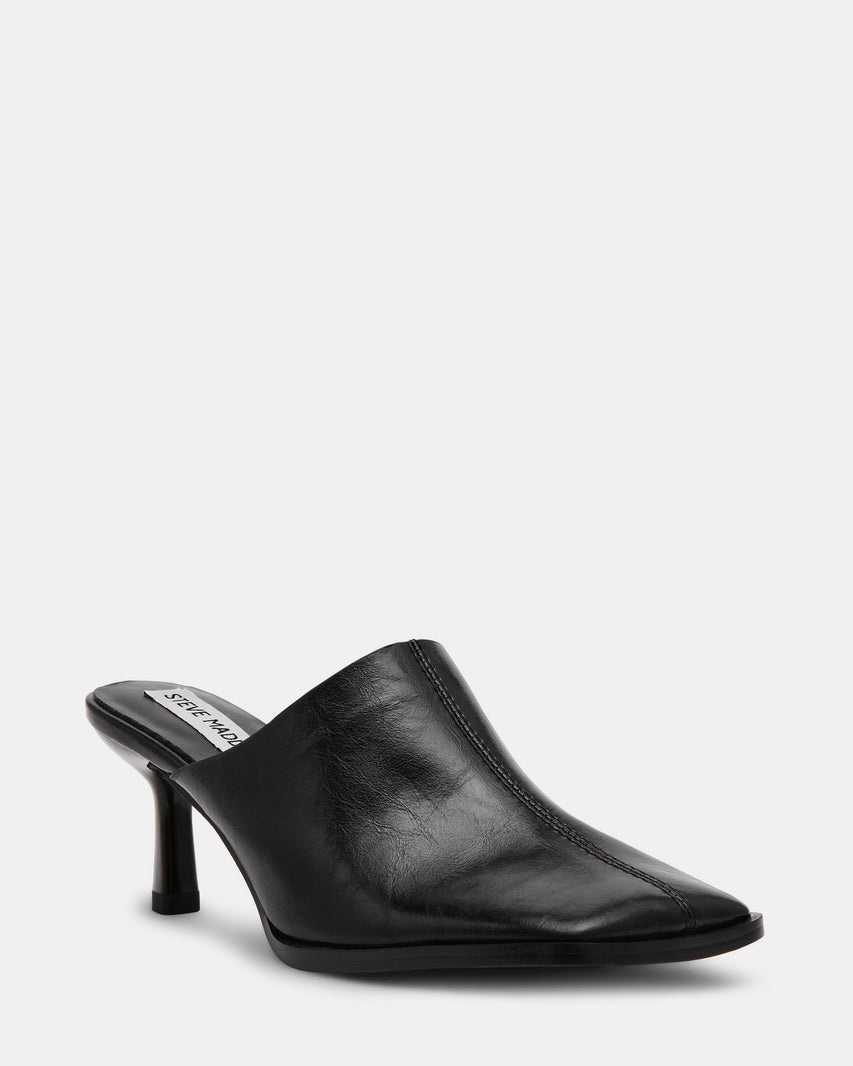 DEMPSEY BLACK LEATHER