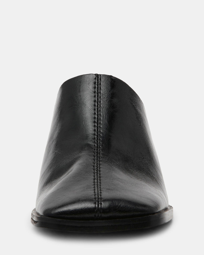 DEMPSEY BLACK LEATHER