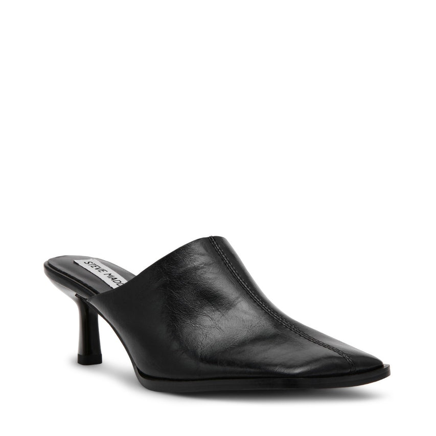 DEMPSEY BLACK LEATHER