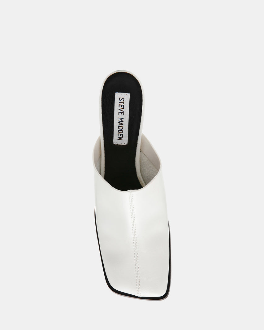 DEMPSEY WHITE LEATHER