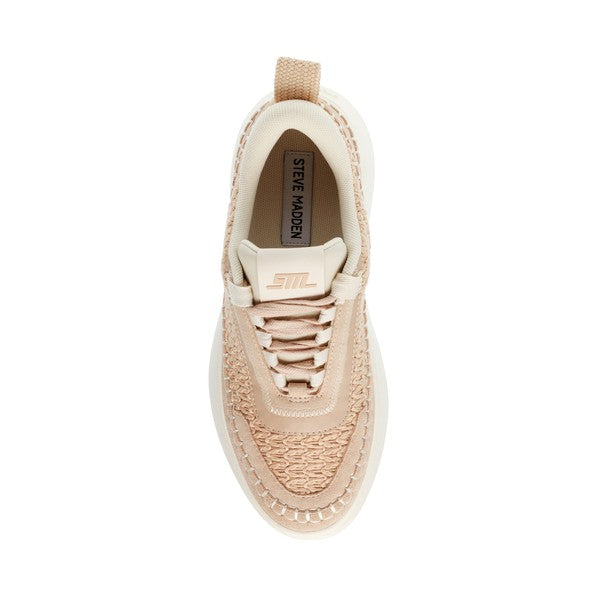 DOUBLETAKE Blush Sneakers by Steve Madden - top view