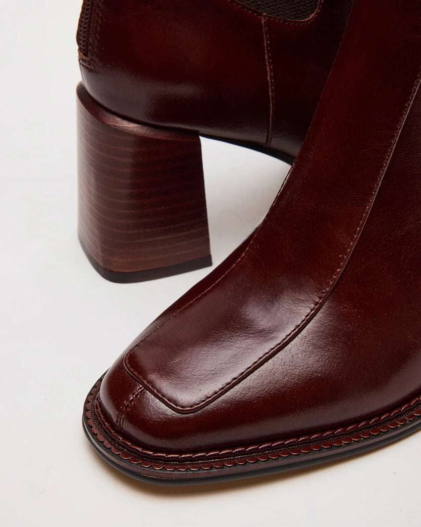 DOWNTOWN BROWN LEATHER - view 4