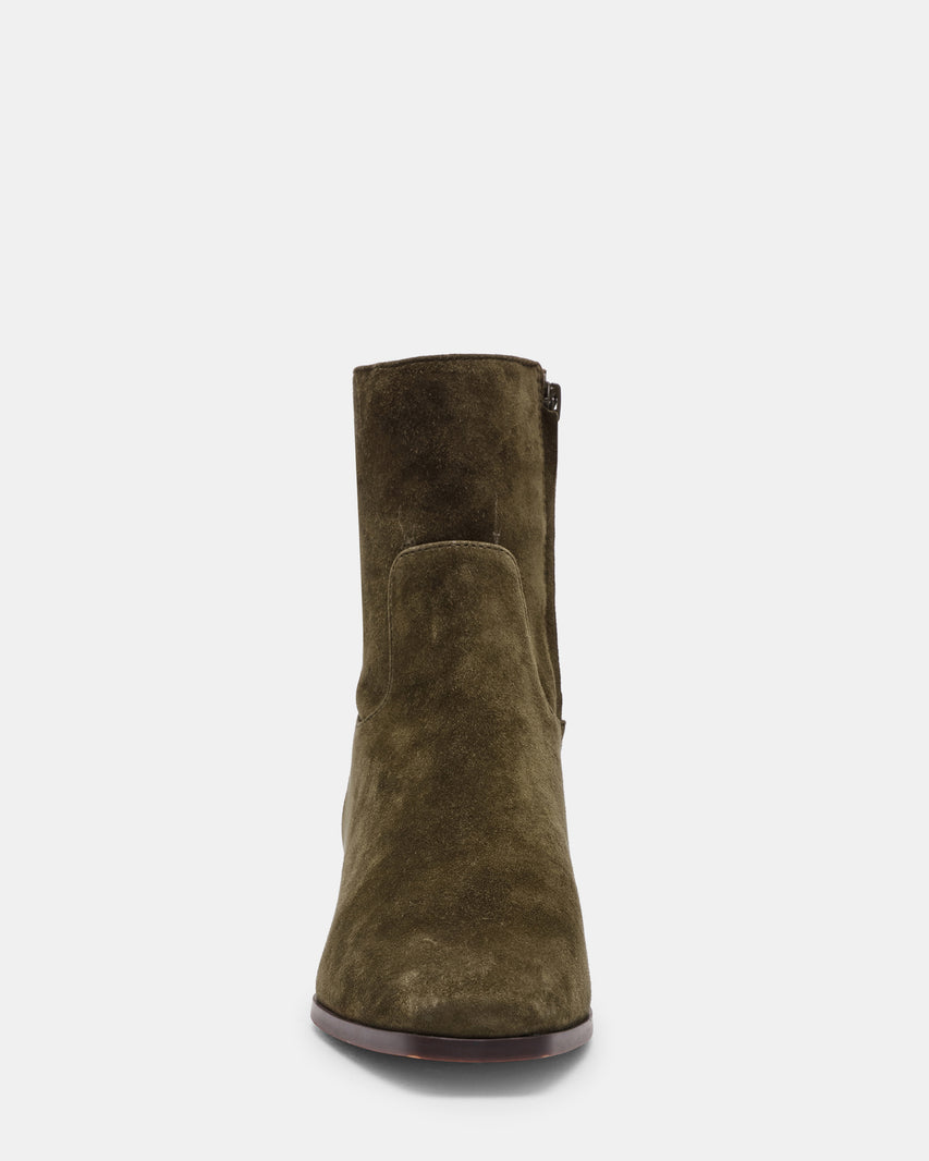 DUSTY OLIVE SUEDE