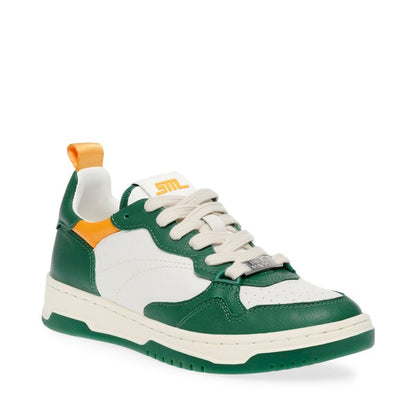 ECSTATIC Green Multi Sneakers by Steve Madden - front side view